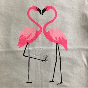 J Crew Flamingo Tee